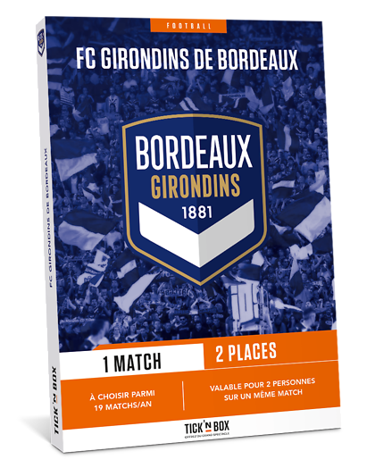 Coffret Cadeau Wonderbox FC Girondins de Bordeaux - idée, box et coffret cadeau Séjour & week-end -