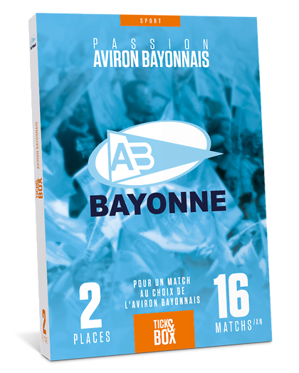 Coffret Cadeau Wonderbox Aviron Bayonnais - idée, box et coffret cadeau Sport & Aventure - Pour 2 pe