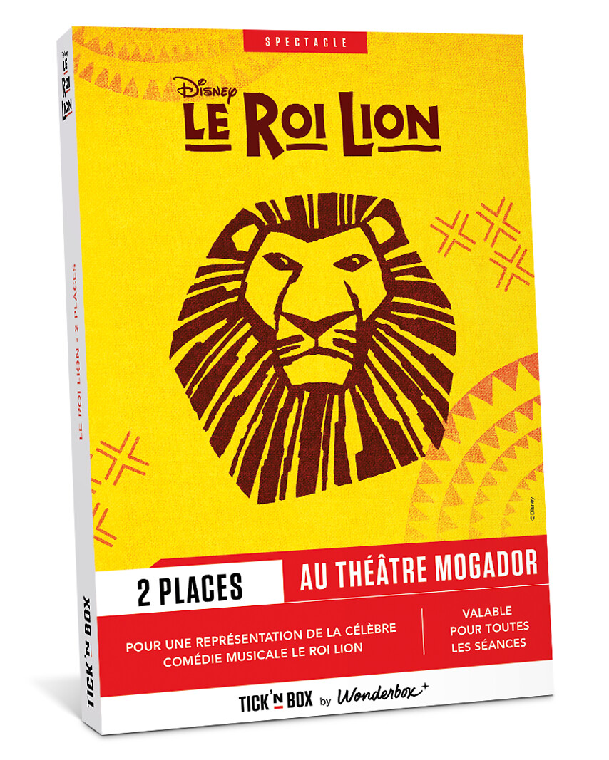 Le Roi Lion - 2 places