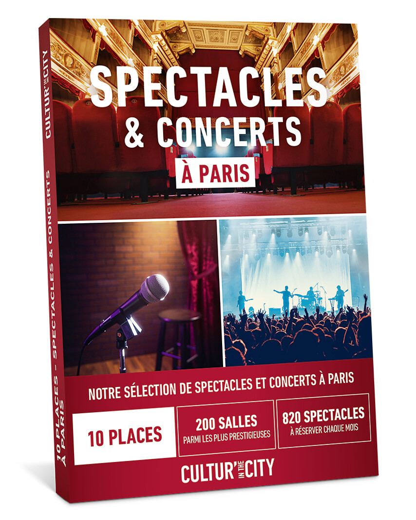 Spectacles & Concerts à Paris - 10 Places