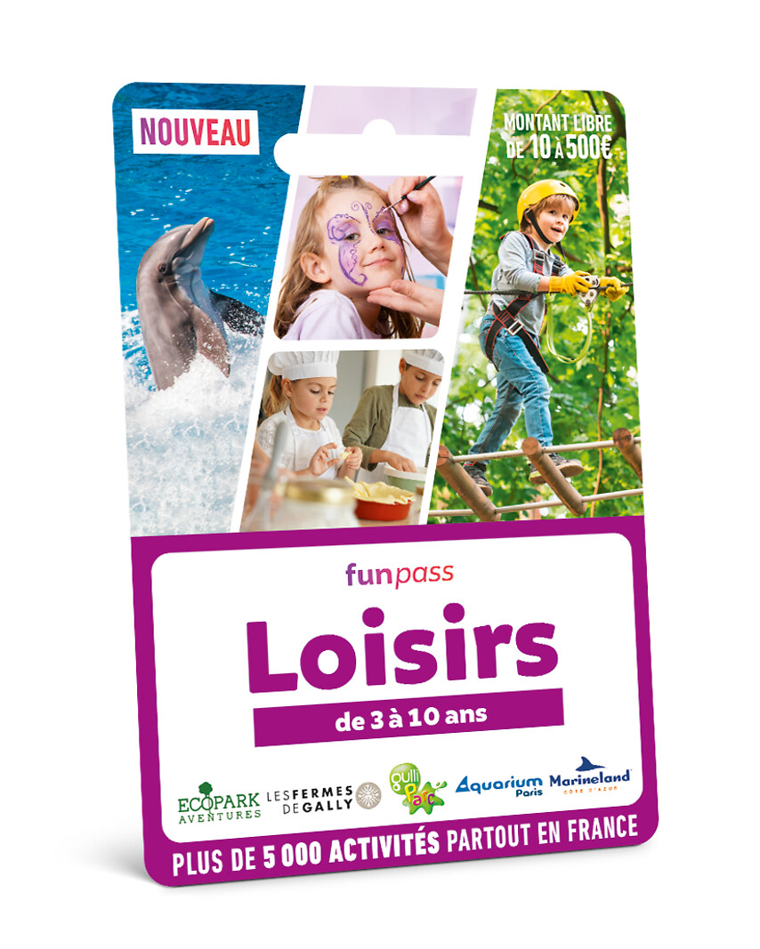 Funpass Loisirs de 3 à 10 ans