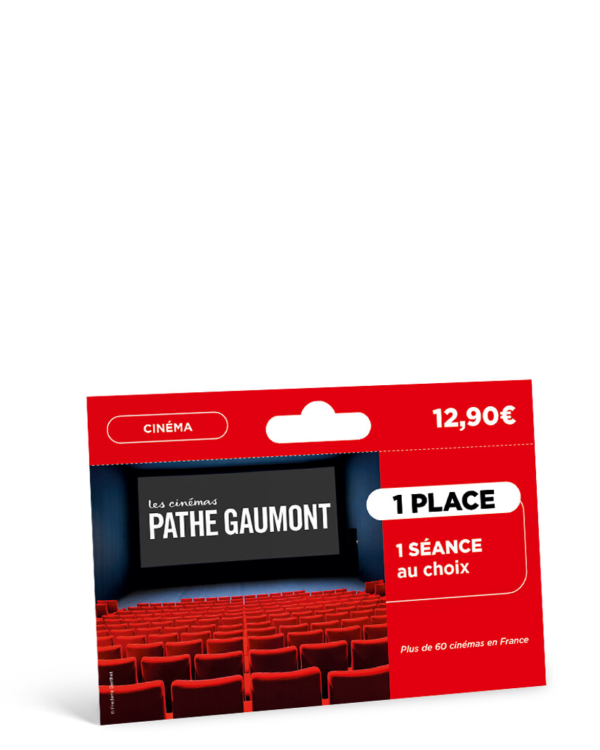 Carte Billetterie - Cinéma Pathé Gaumont - 1 personne