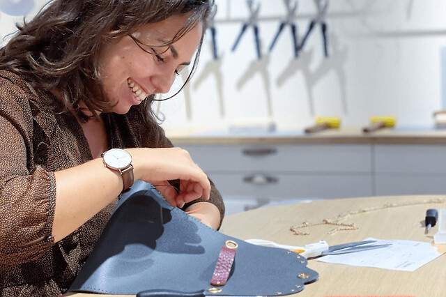 Atelier sac à main en cuir à Paris 2ème