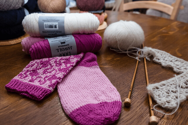 Atelier Apprenez à tricoter des chaussettes à Paris 16ème