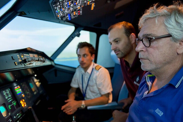 Simulateur de pilotage d'avion de ligne à Lyon - Découverte