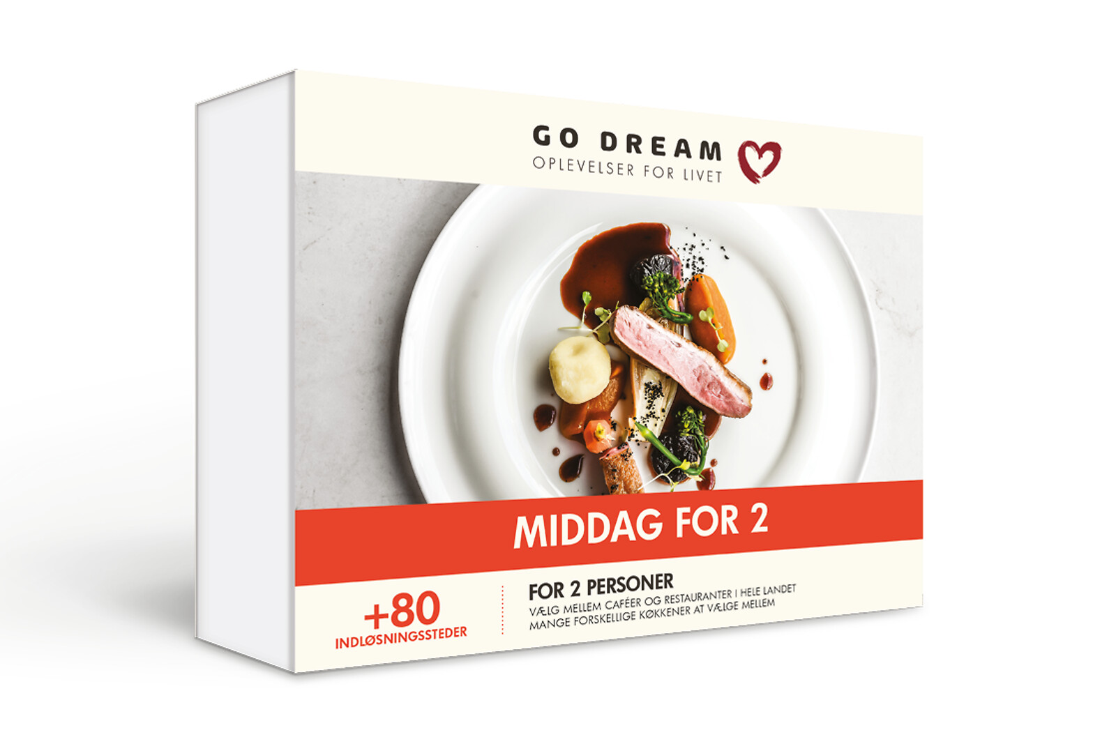 Billede af Middag For 2 - Mad og Gastronomi - GO DREAM
