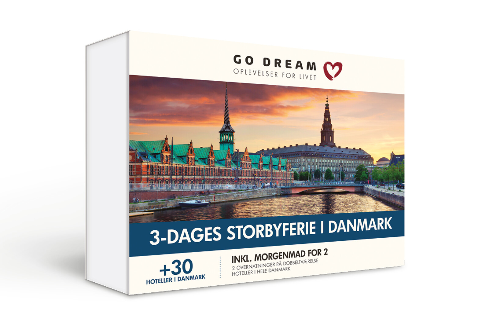 Se 3-dages Storbyferie I Danmark - Rejse og Ophold - GO DREAM hos GO DREAM DK