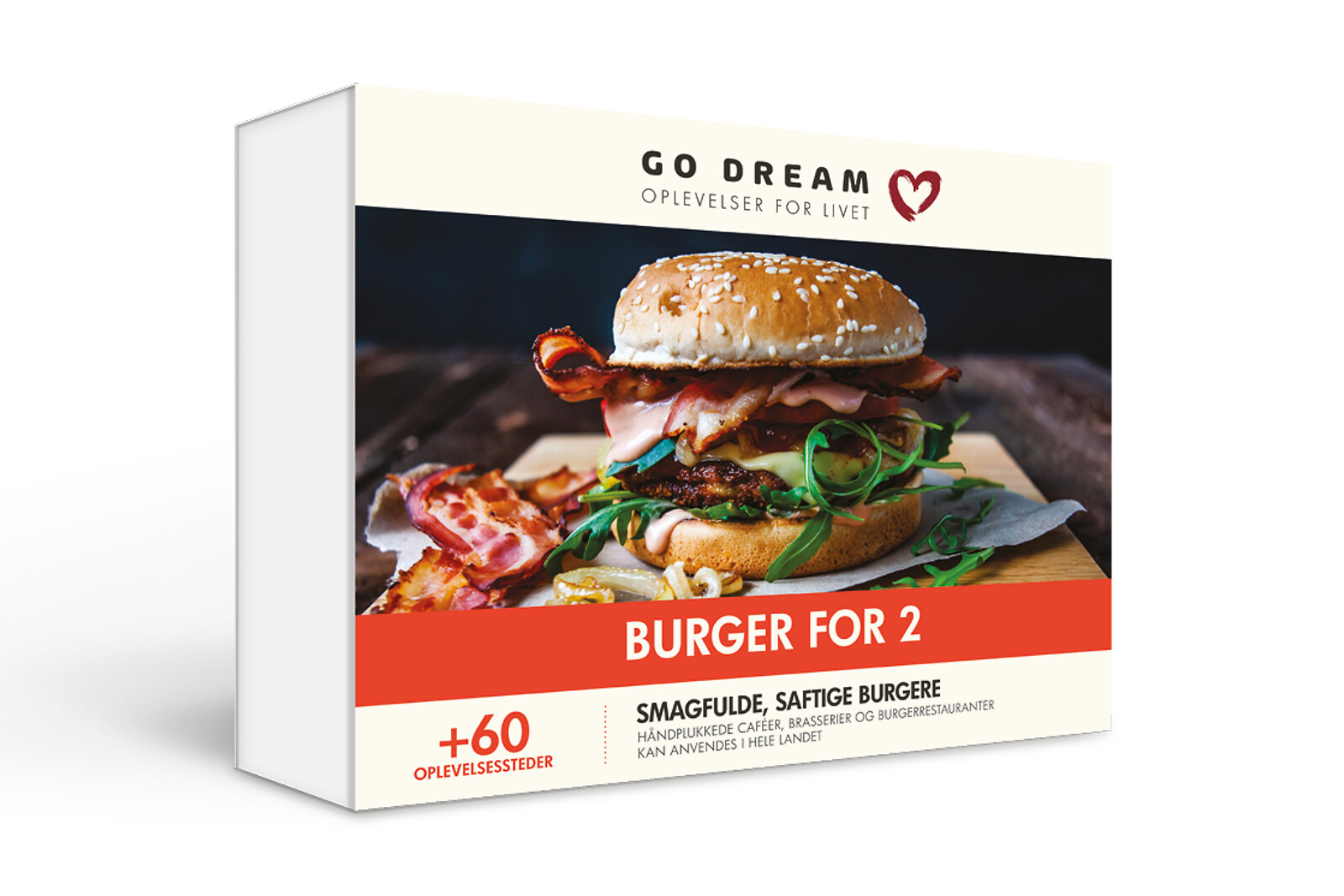 Billede af Burger For 2 - Mad og Gastronomi - GO DREAM