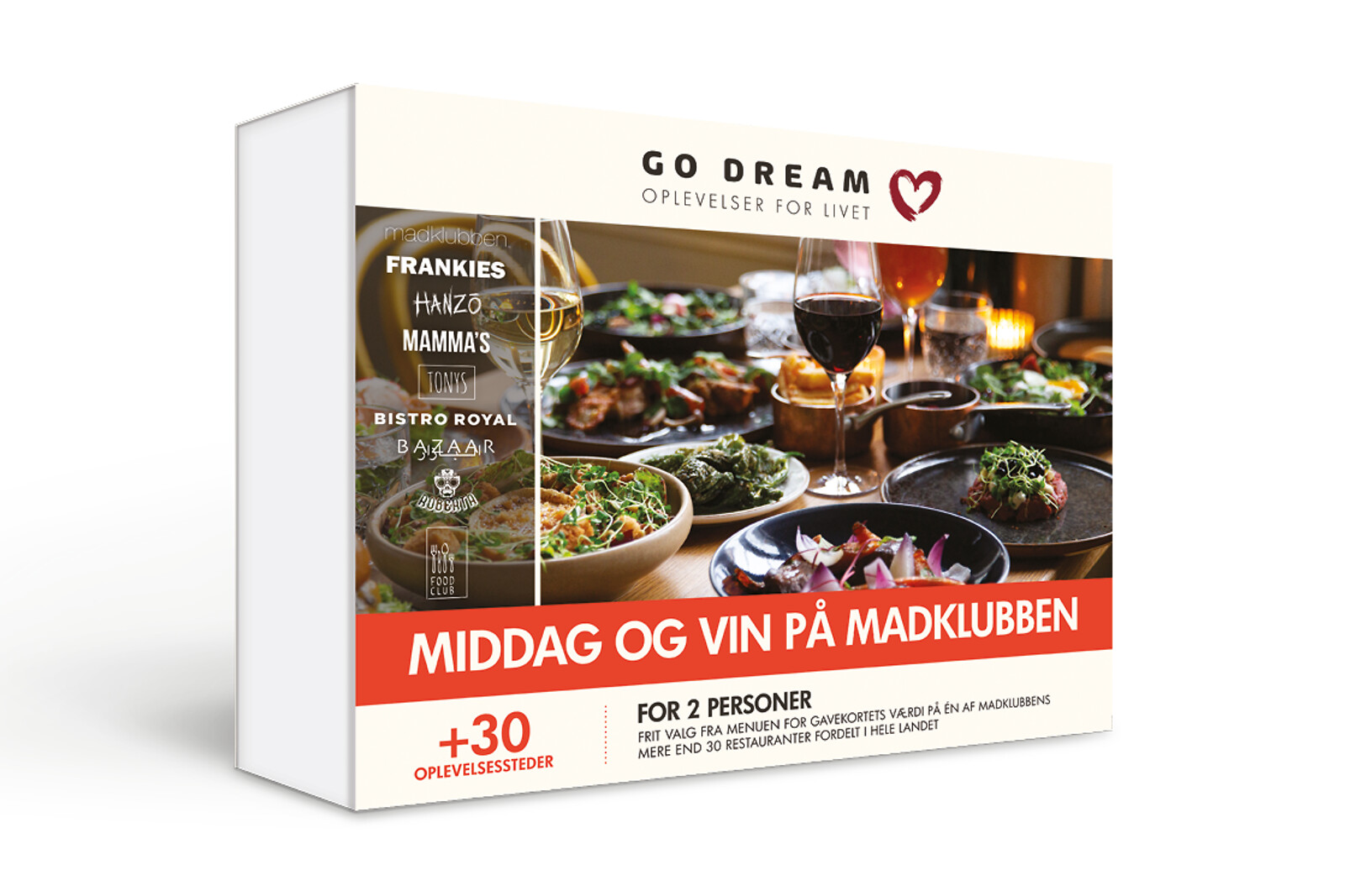 Billede af Middag Og Vin På Madklubben - Mad og Gastronomi - GO DREAM