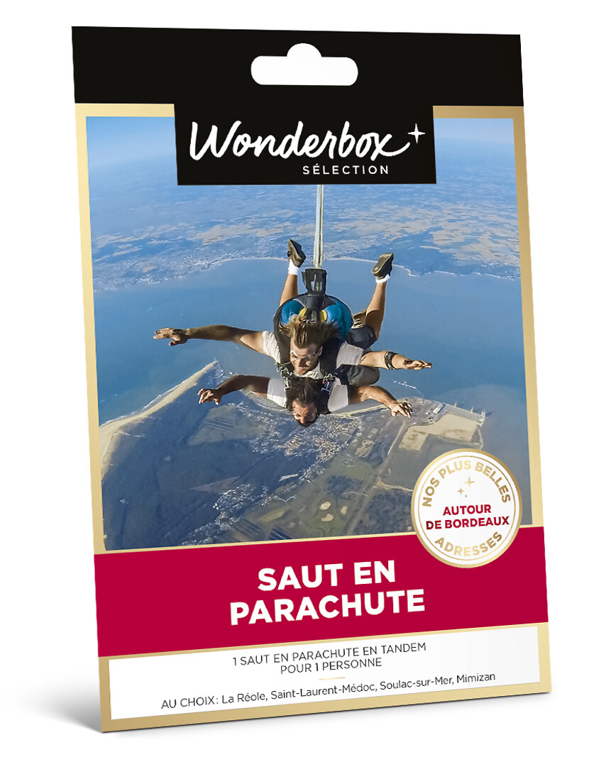 Saut en parachute - autour de Bordeaux