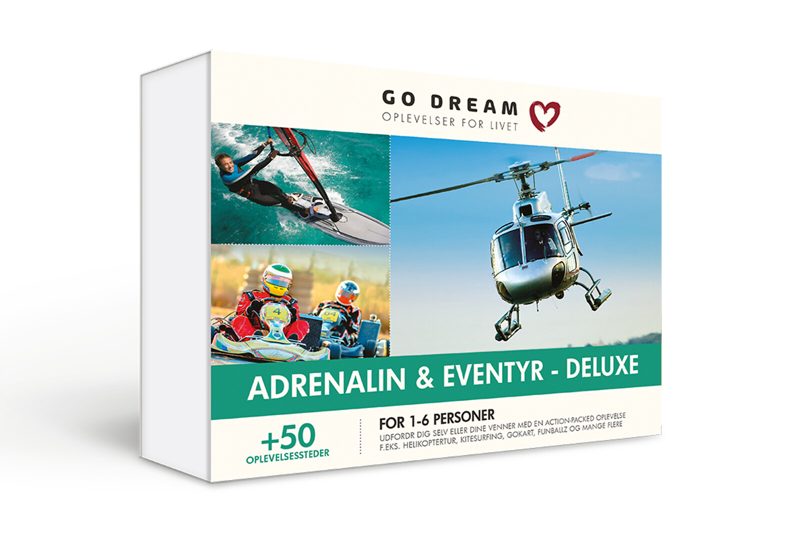 Billede af Adrenalin & Eventyr - Deluxe - Action - GO DREAM