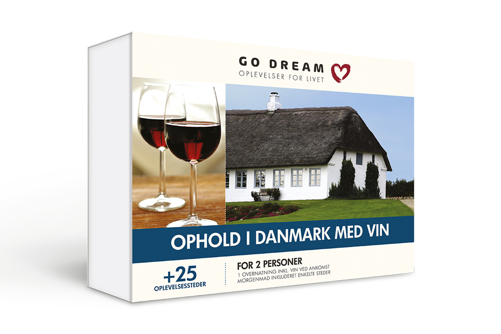 Billede af Ophold I Danmark Med Vin - Rejse og Ophold - GO DREAM