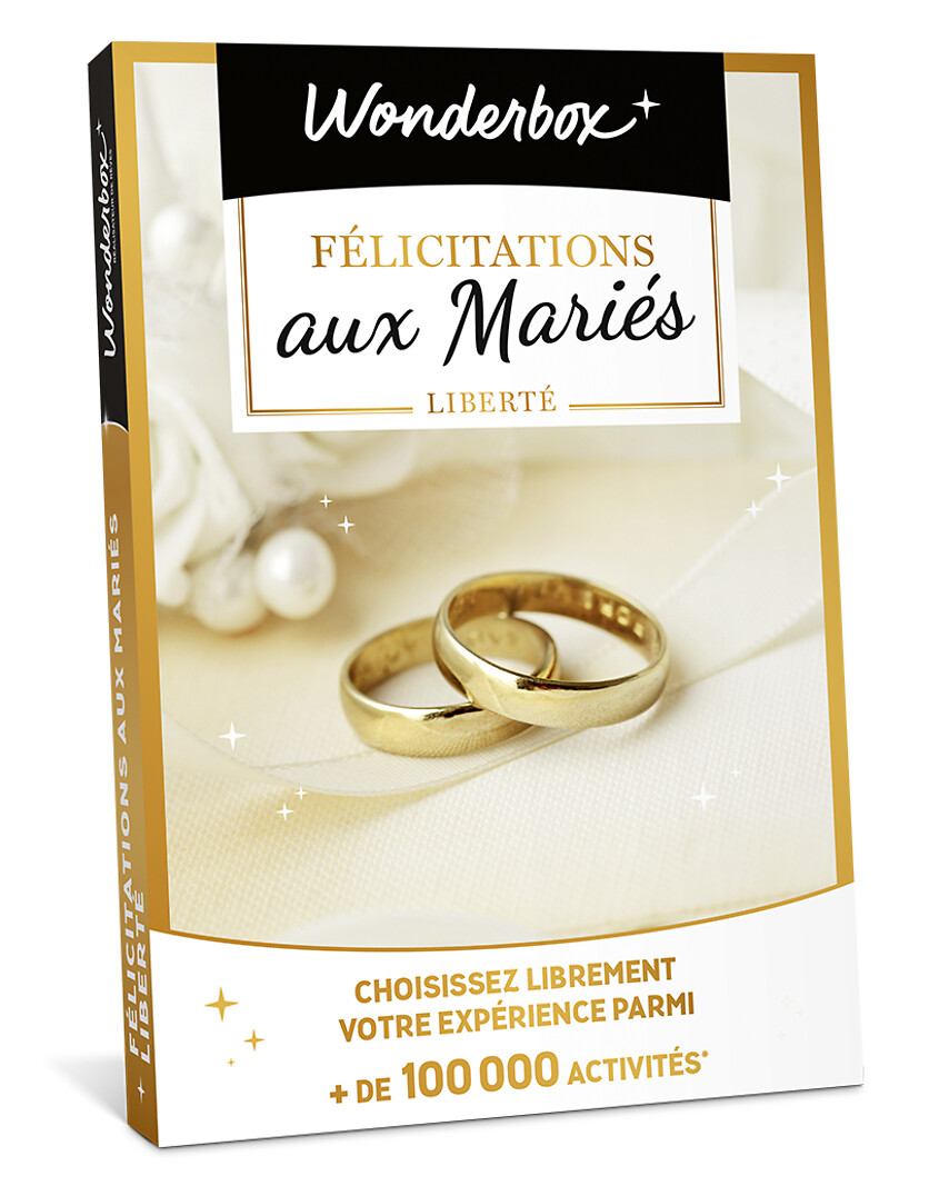 Bon Cadeau Félicitations aux mariés Liberté