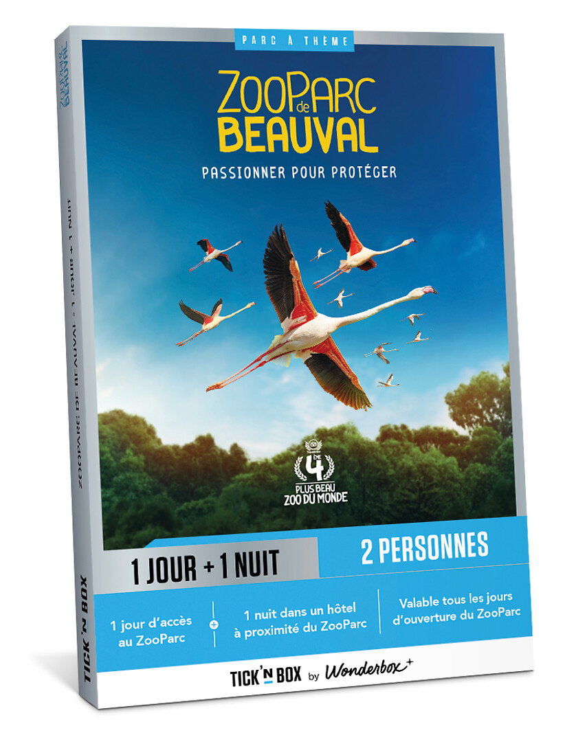 ZooParc de Beauval - Séjour 1 Jour / 1 Nuit
