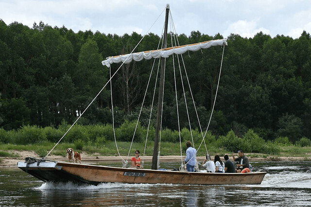 Balade en bateau avec apéro sur la Loire proche de Blois (41)