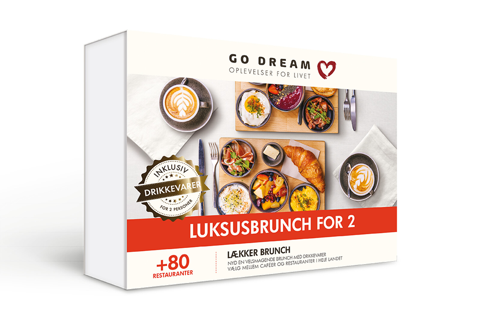 Billede af Luksusbrunch For 2 - Mad og Gastronomi - GO DREAM