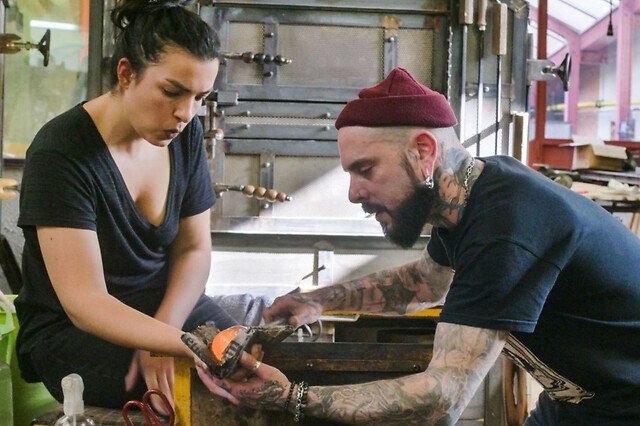 Atelier soufflage de verre "Création de votre service" à Arcueil