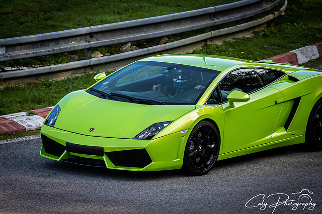 Découverte Lamborghini Gallardo LP-560 (4 tours) sur le Circuit de Lohéac (35)