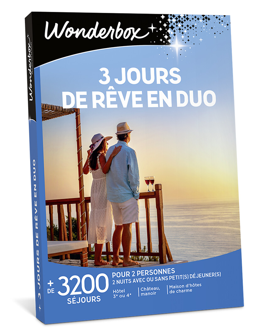 3 jours de rêve en duo