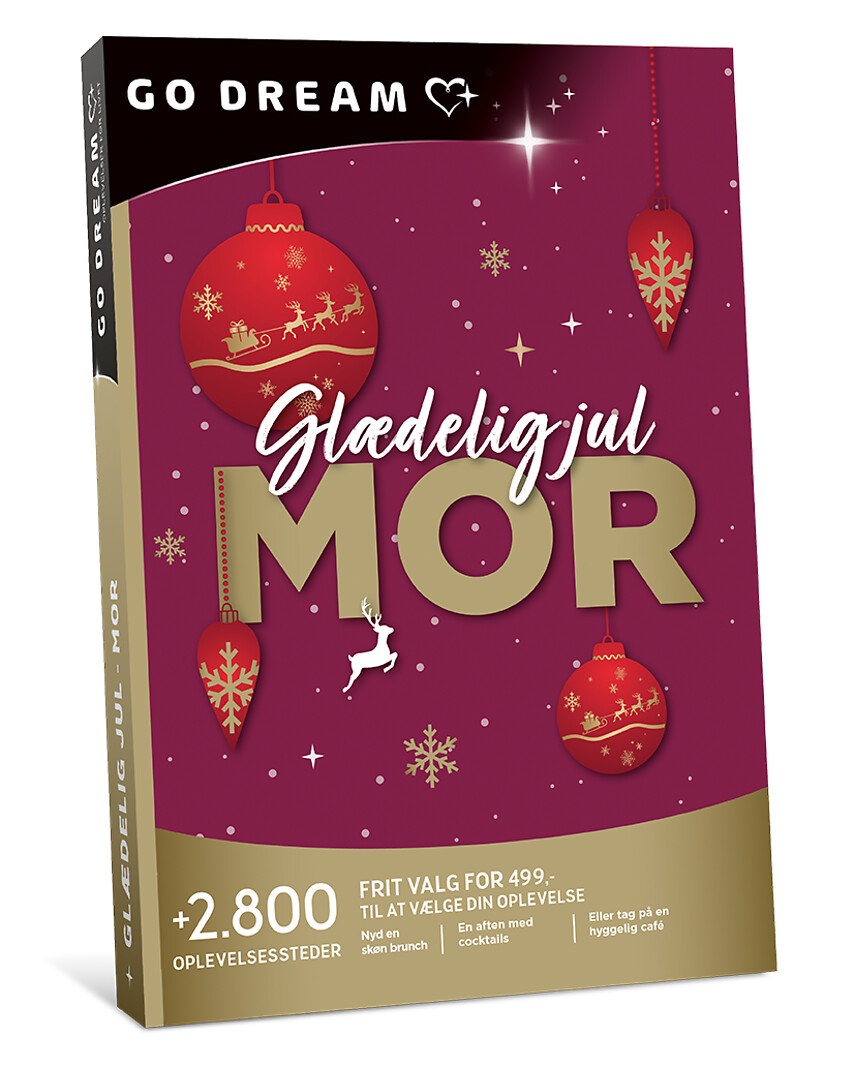 Go Dream GLÆDELIG JUL MOR- Oplevelsesgaver MULTITHEMATIC