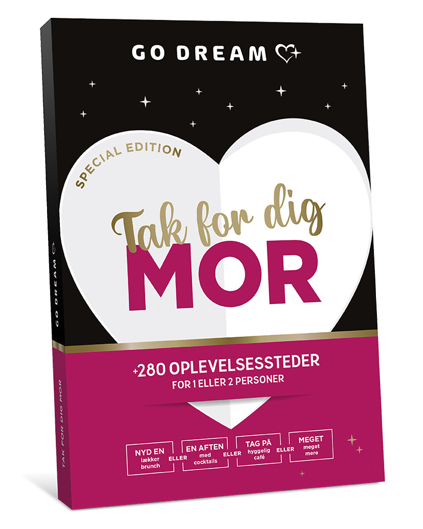 Go Dream TAK FOR DIG MOR- Oplevelsesgaver MULTITHEMATIC