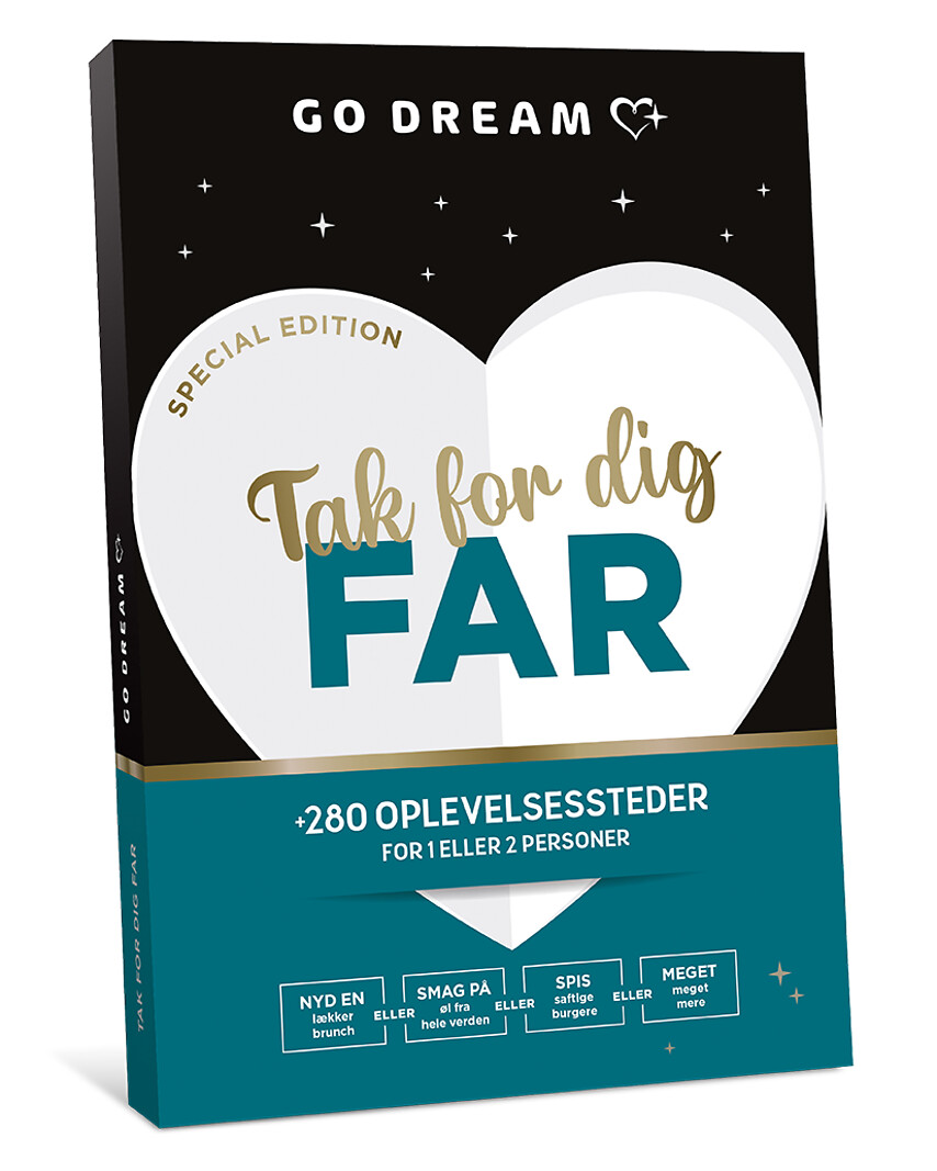 Go Dream TAK FOR DIG FAR- Oplevelsesgaver MULTITHEMATIC