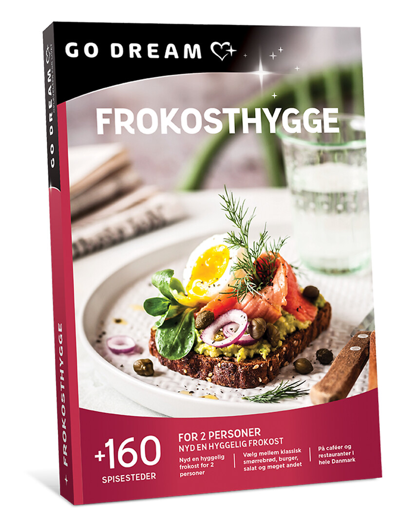Go Dream FROKOSTHYGGE- Oplevelsesgaver GASTRONOMY - Sol over Gudhjem. Dyrlægens Natmad. Stjerneskud. Smørrebrød har både været højt og hyggeligt siden