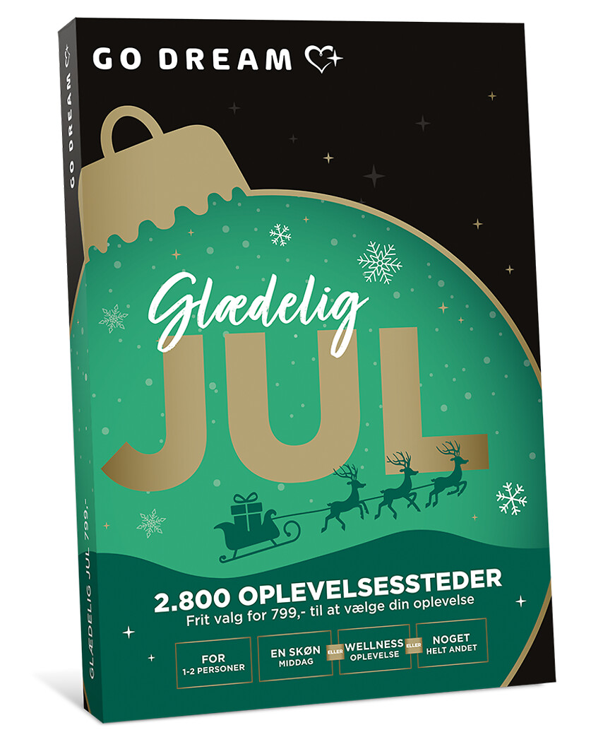 Go Dream GLÆDELIG JUL - 799- Oplevelsesgaver MULTITHEMATIC