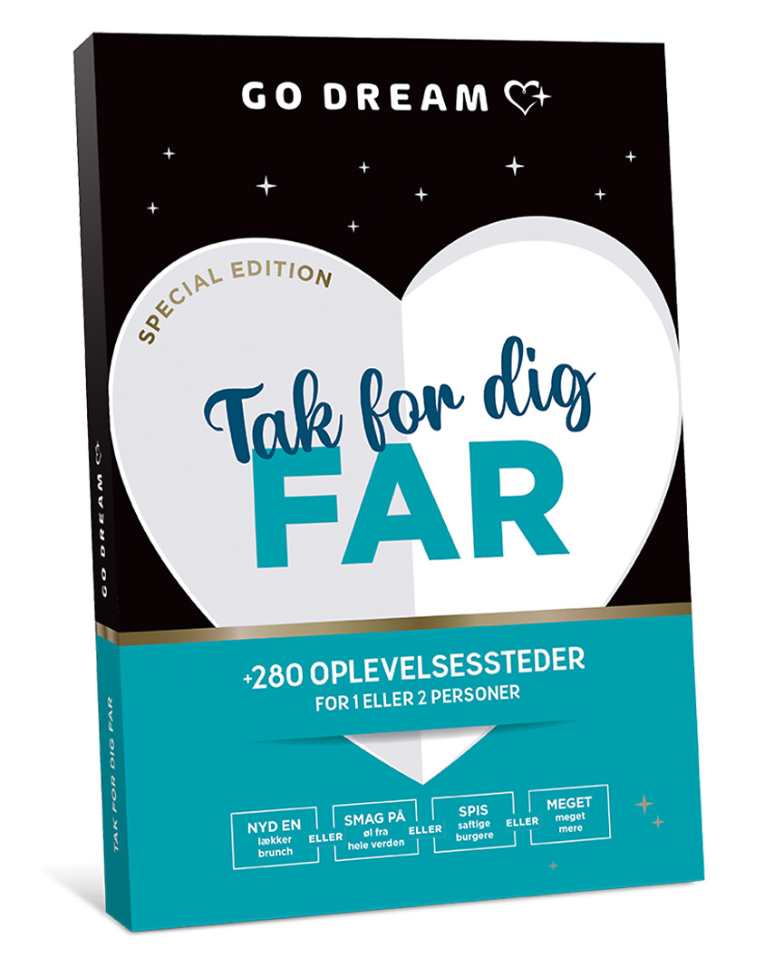 Go Dream TAK FAR- Oplevelsesgaver MULTITHEMATIC