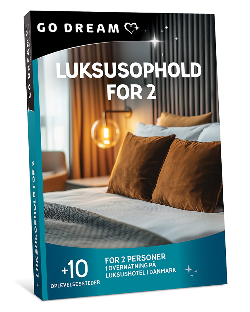 Go Dream LUKSUSOPHOLD FOR 2- Oplevelsesgaver STAY - Når man tænker på forkælelse og kvalitetstid, tænker man på ophold på et luksushotel. Nogle af