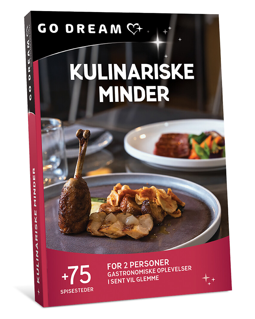 Go Dream KULINARISKE MINDER- Oplevelsesgaver GASTRONOMY