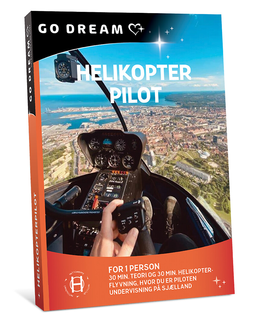 Go Dream HELIKOPTERPILOT MAX. 120 KG