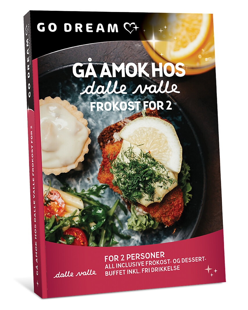 Go Dream GÅ AMOK HOS DALLE VALLE - FROKOST- Oplevelsesgaver GASTRONOMY
