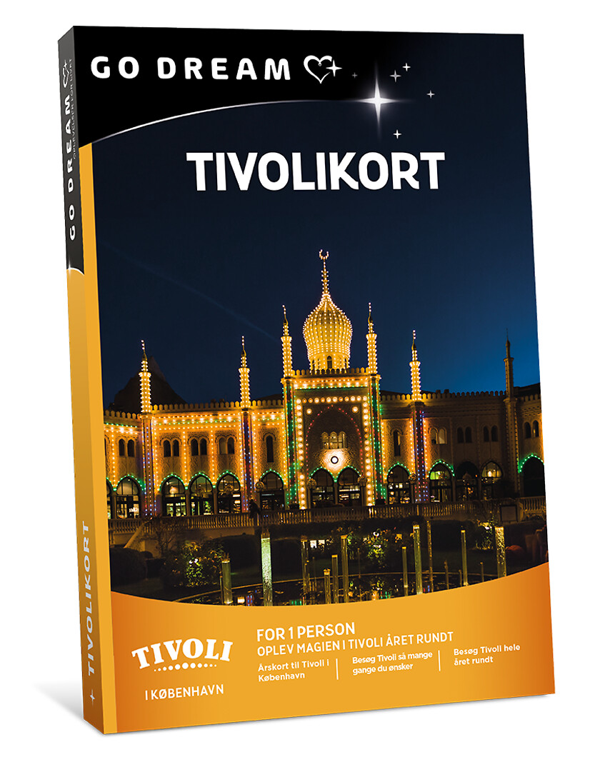 Go Dream TIVOLIKORT- Oplevelsesgaver ENTERTAINMENT