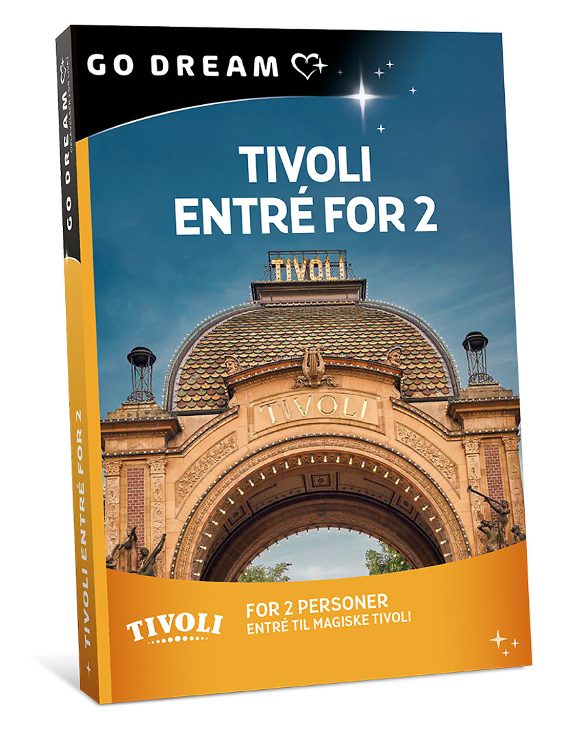Go Dream TIVOLI ENTRÉ FOR 2- Oplevelsesgaver ENTERTAINMENT