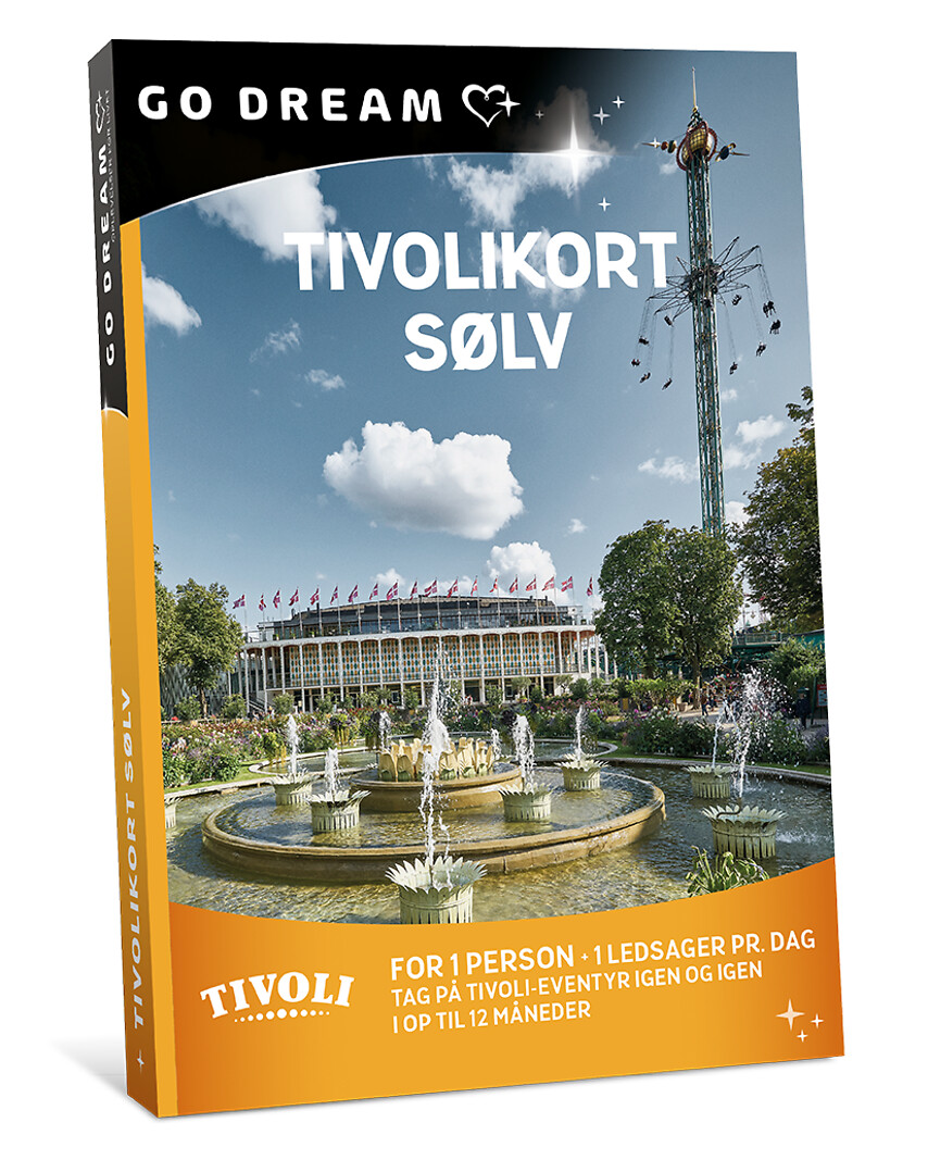 TIVOLI SØLVKORT- Oplevelsesgaver