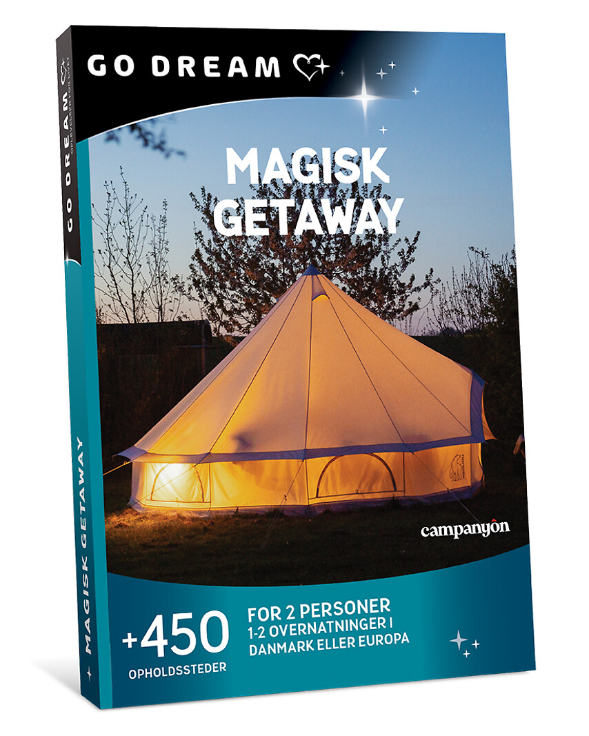 Go Dream MAGISK GETAWAY- Oplevelsesgaver STAY