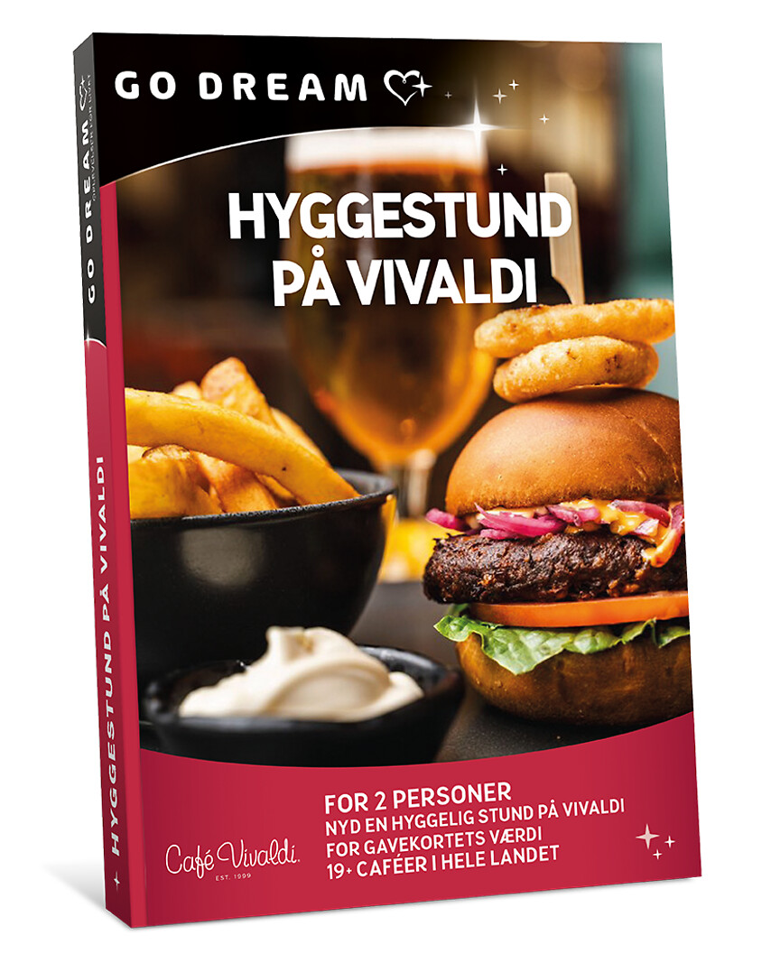 Go Dream HYGGESTUND PÅ VIVALDI- Oplevelsesgaver GASTRONOMY