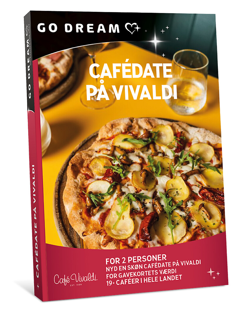 Go Dream CAFÉDATE PÅ VIVALDI- Oplevelsesgaver GASTRONOMY