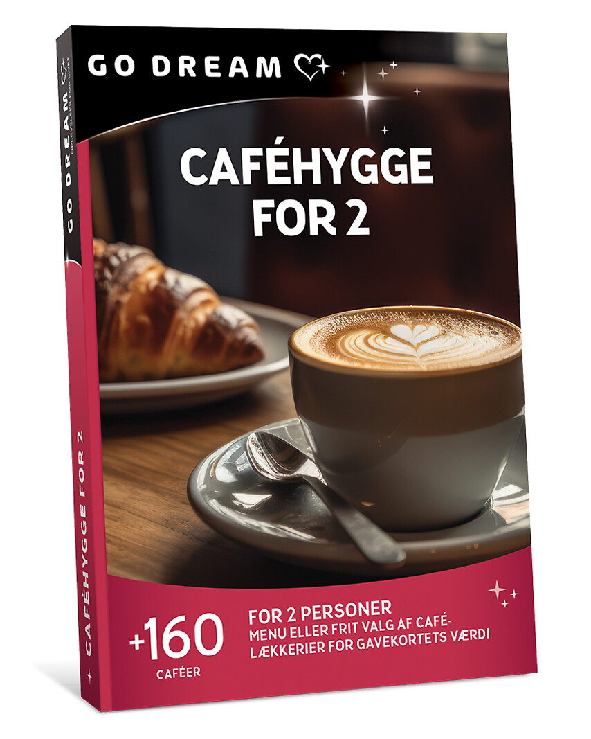Go Dream CAFEHYGGE FOR 2- Oplevelsesgaver GASTRONOMY
