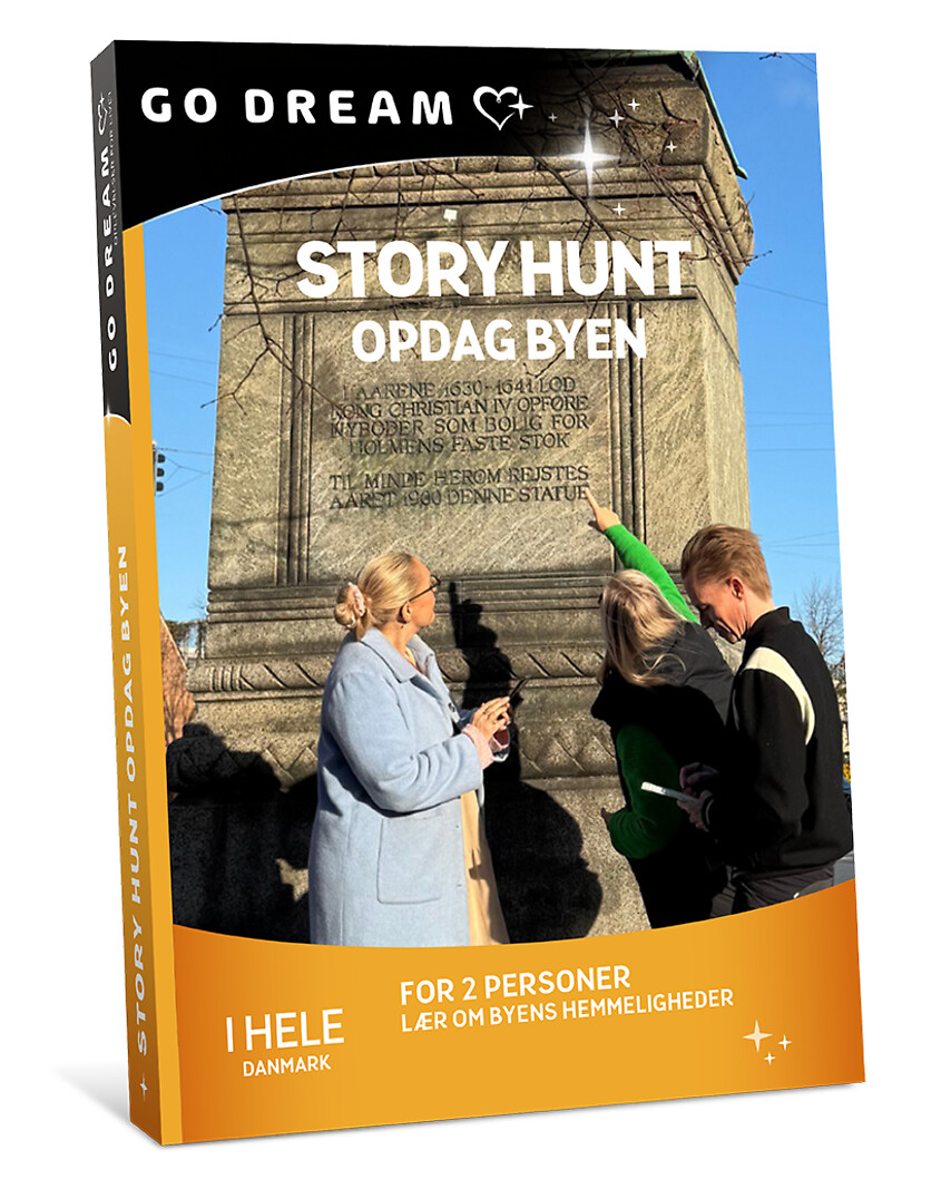 Go Dream OPDAG BYENS SKJULTE HISTORIER MED STORYHUNT- Oplevelsesgaver ENTERTAINMENT