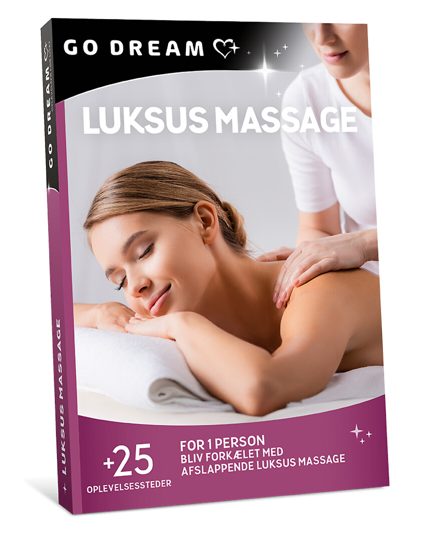 Go Dream LUKSUS MASSAGE- Oplevelsesgaver WELLNESS