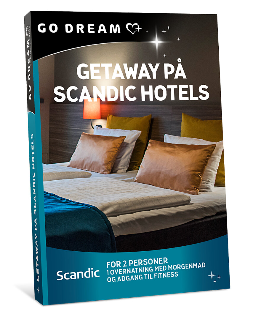 Go Dream GETAWAY PÅ SCANDIC HOTELS- Oplevelsesgaver STAY