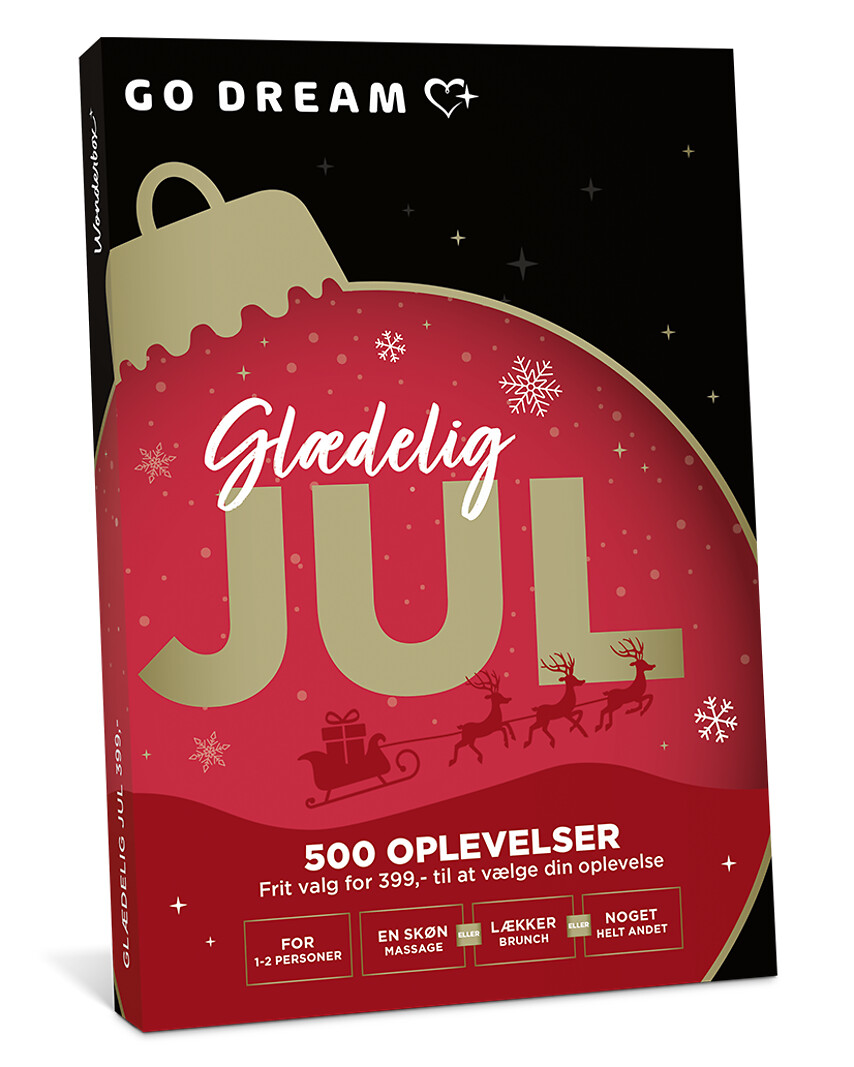 Go Dream GLÆDELIG JUL - 399- Oplevelsesgaver MULTITHEMATIC