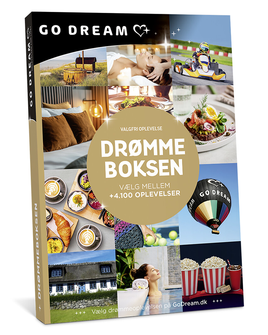 Go Dream DRØMMEBOKSEN - VALGFRI OPLEVELSE, Oplevelsesgaver, MULTITHEMATIC , Gaveidé