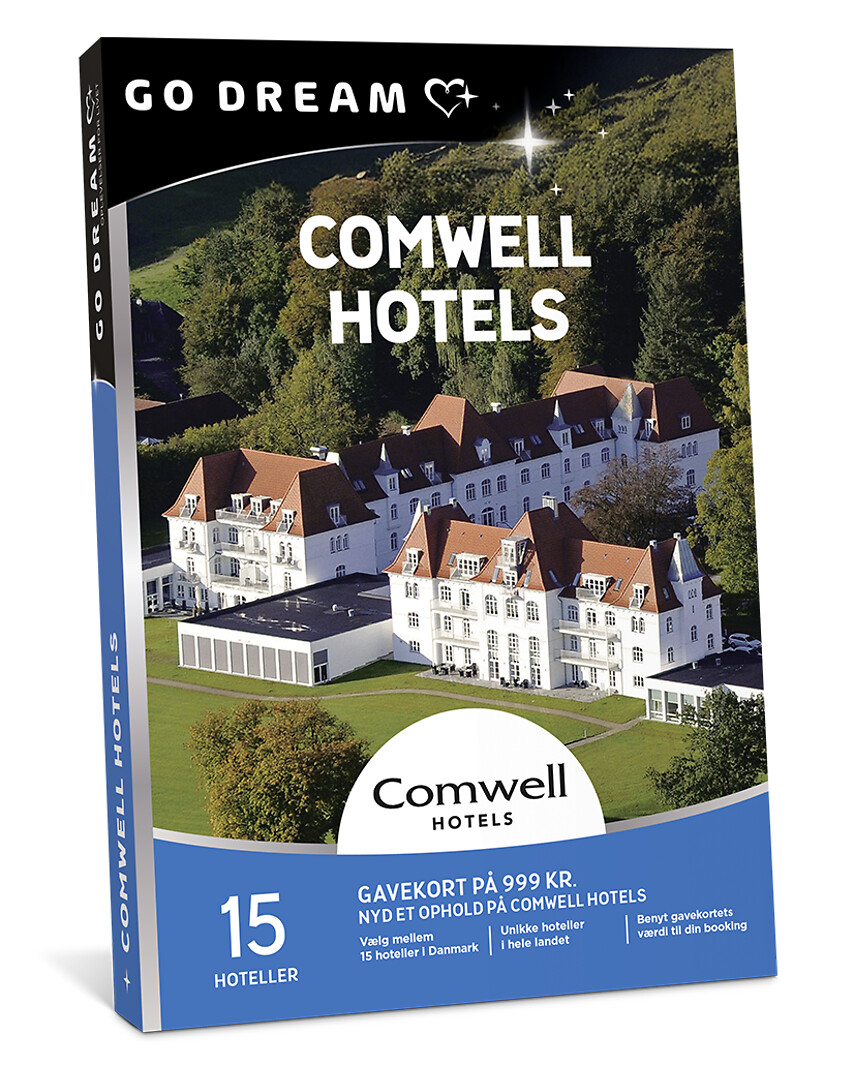Go Dream COMWELL HOTELS, Oplevelsesgaver, STAY , Gaveidé