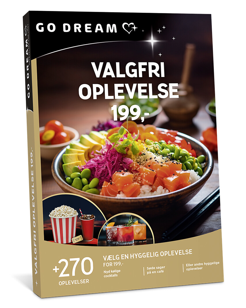 Go Dream VALGFRI OPLEVELSE 199, Oplevelsesgaver, MULTITHEMATIC , Gaveidé