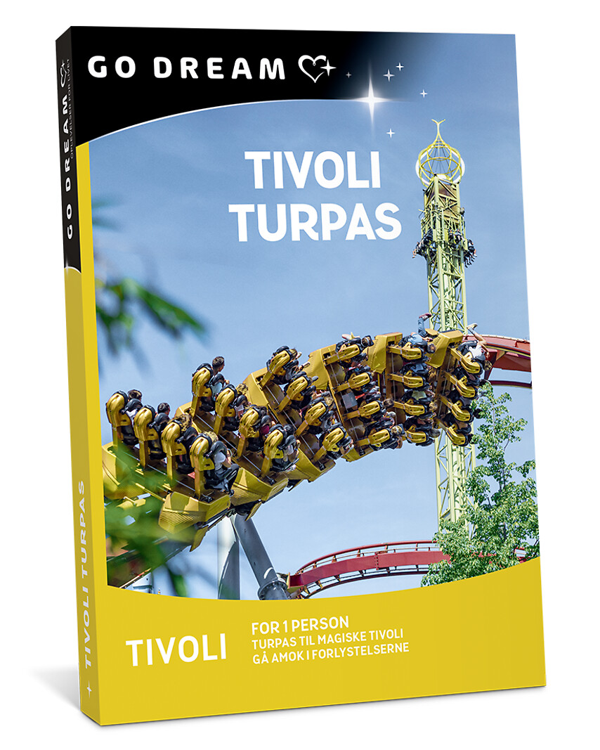 Go Dream TIVOLI TURPAS, Oplevelsesgaver, ENTERTAINMENT , Gaveidé