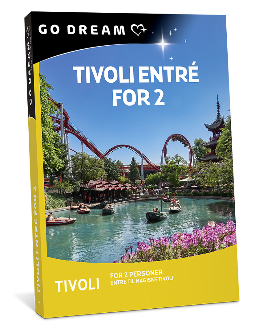 Go Dream TIVOLI ENTRÉ FOR 2- Oplevelsesgaver ENTERTAINMENT