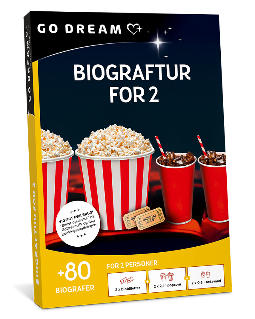 BIOGRAFTUR FOR 2, Oplevelsesgaver,